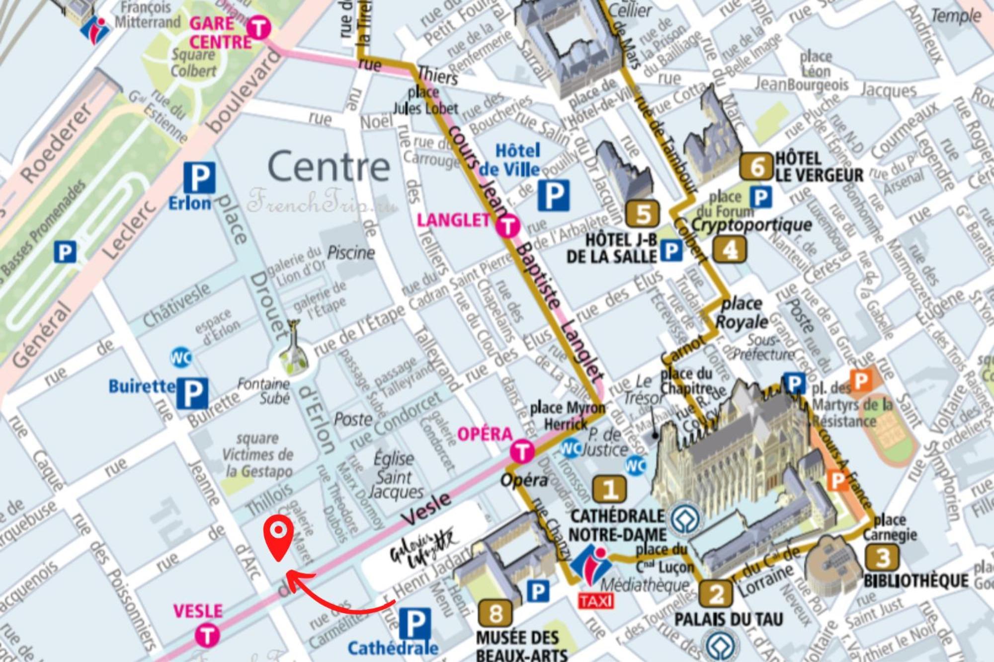 Refuge Urbain - Ideal Pro, Familles & Amis - Le Calme En Hypercentre - Wifi Haut Debit - Netflix - Machine A Laver - Gare, Cathedrale, Commerces, Restaurants & Transports En Commun A Moins De 10 Minutes A Pied Reims Bagian luar foto